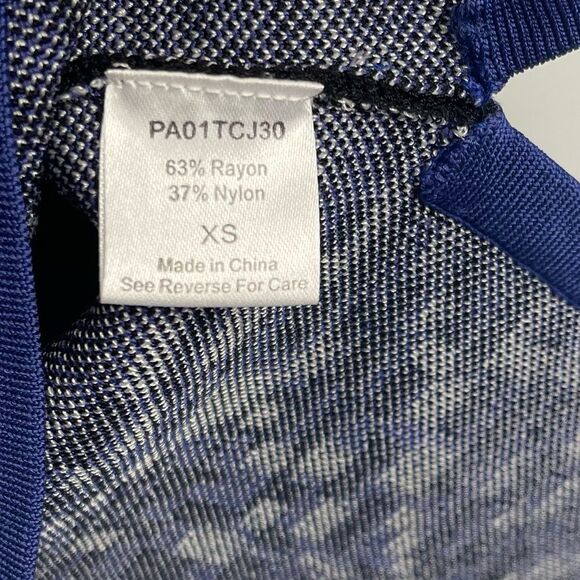 Parker Sweater Knit Geometric Calypso Combo Print BodyCon Racer Back Mini Dress - Picture 13 of 16